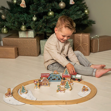 Afbeelding in Gallery-weergave laden, Little Dutch houten treinbaan Kerst - LD4868
