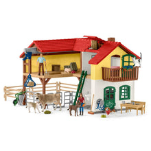 Afbeelding in Gallery-weergave laden, Schleich Farm World Boerderij met stal en dieren - 42407
