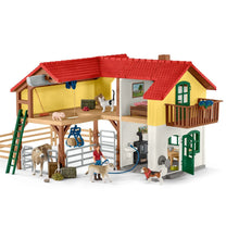 Afbeelding in Gallery-weergave laden, Schleich Farm World Boerderij met stal en dieren - 42407
