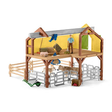 Afbeelding in Gallery-weergave laden, Schleich Farm World Boerderij met stal en dieren - 42407
