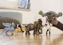 Afbeelding in Gallery-weergave laden, Schleich Bayala Bloemendrakenmama en baby - 70592
