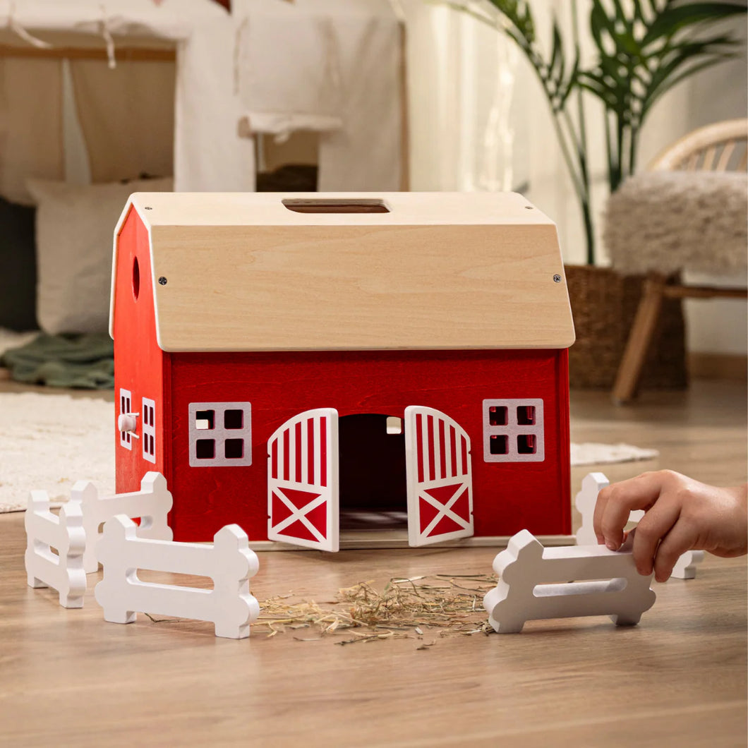 Schleich Farm World Retro Farm, Limited Edition houten stal - 42602