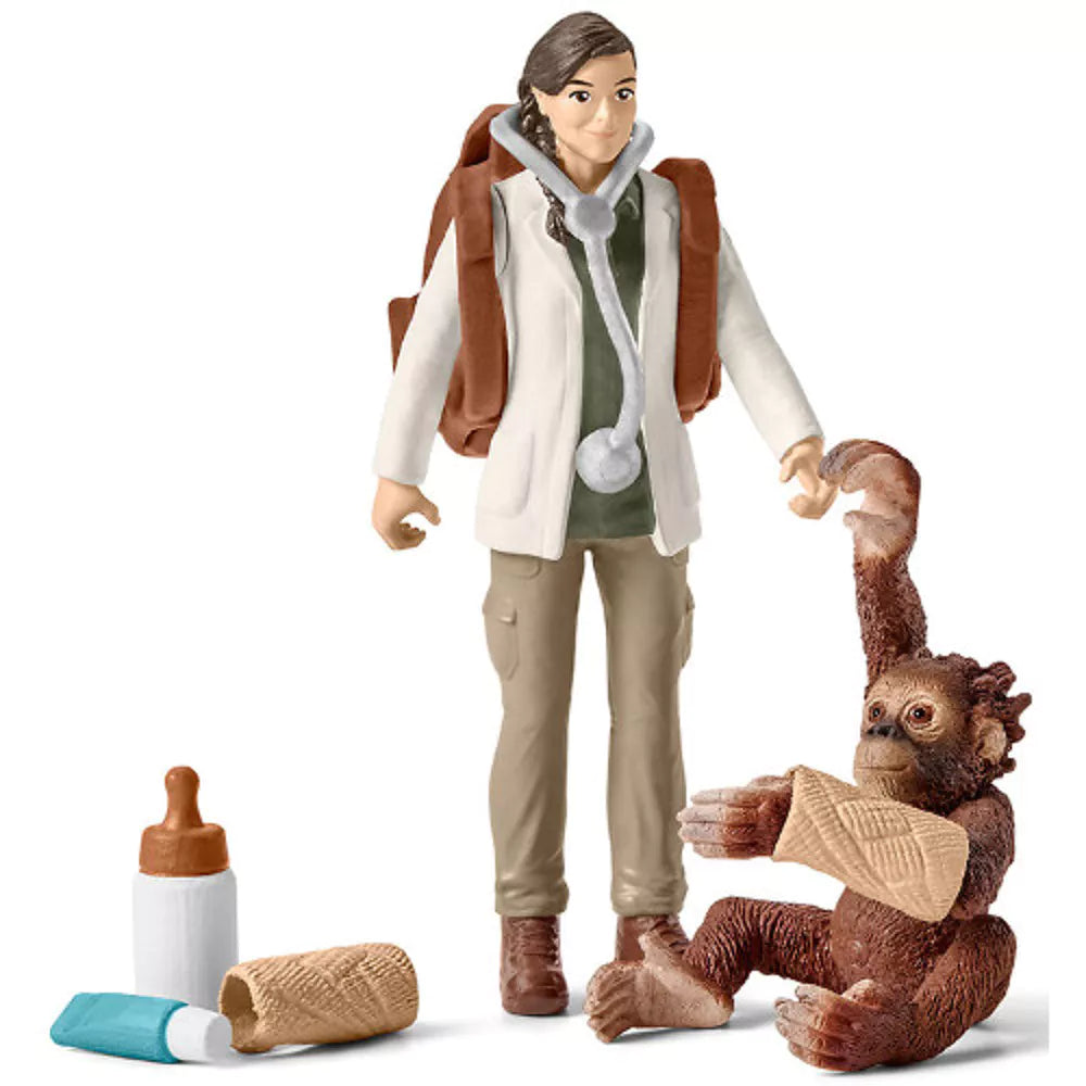 Schleich Wild Life dierenarts op interventie - 42353