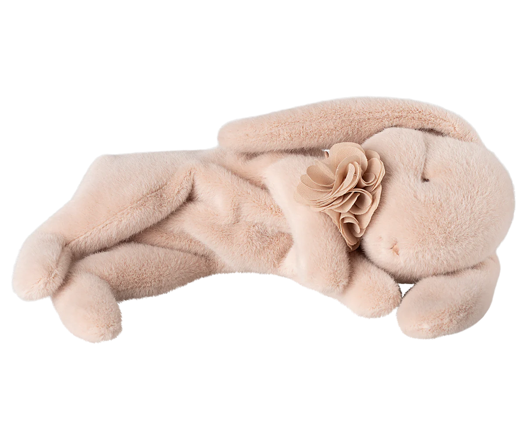 Sleeping bunny plush, Small - powder 16-5990-00
