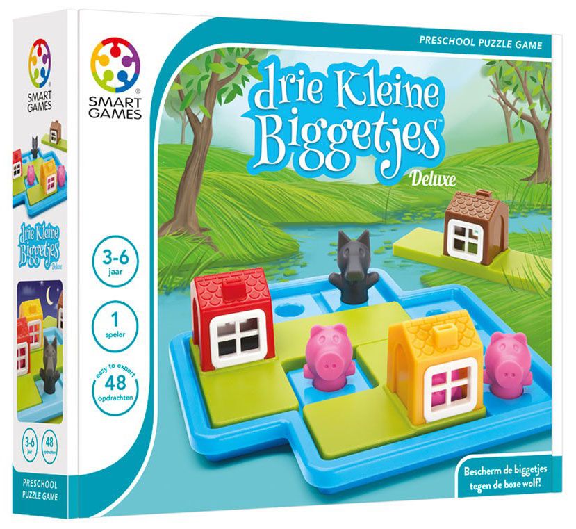 Smart Games Drie kleine biggetjes Deluxe - SG023