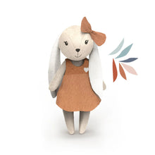 Afbeelding in Gallery-weergave laden, Speedy Monkey poppenhuis slaapkamer  met 1 konijntje - SP4001
