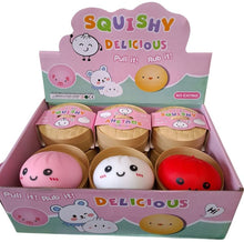 Afbeelding in Gallery-weergave laden, Squishy Bun Dumplings -  Unicolor Sweet  - Large 8.5 cm
