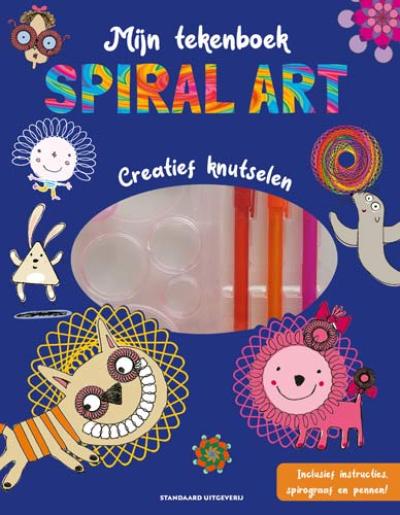 Vic Lambaerts  💚  Standaard Uitgeverij boek - Mijn tekenboek Spiral Art, Creatief knutselen