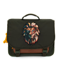 Afbeelding in Gallery-weergave laden, Stones and Bones boekentas LAKE PL - GREAT LION Khaki
