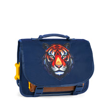Afbeelding in Gallery-weergave laden, Stones and Bones - 020921 Boekentas Lotus - TIGER FACET indigo
