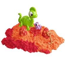 Afbeelding in Gallery-weergave laden, Goliath Super Sand Dino Egg Surprise  - groene en paarse dino
