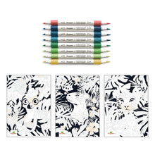 Afbeelding in Gallery-weergave laden, Sycomore Artissimo - Acrylistiften kleuren op nummer - Jungle
