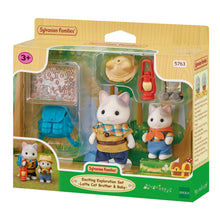 Afbeelding in Gallery-weergave laden, Adalind De Wachter 🩷 Sylvanian Families - Exciting Exploration set, Latte Cat Brother &amp; Baby - 5763
