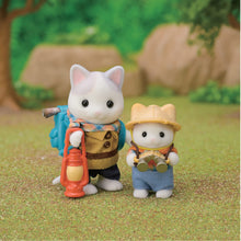 Afbeelding in Gallery-weergave laden, Adalind De Wachter 🩷 Sylvanian Families - Exciting Exploration set, Latte Cat Brother &amp; Baby - 5763
