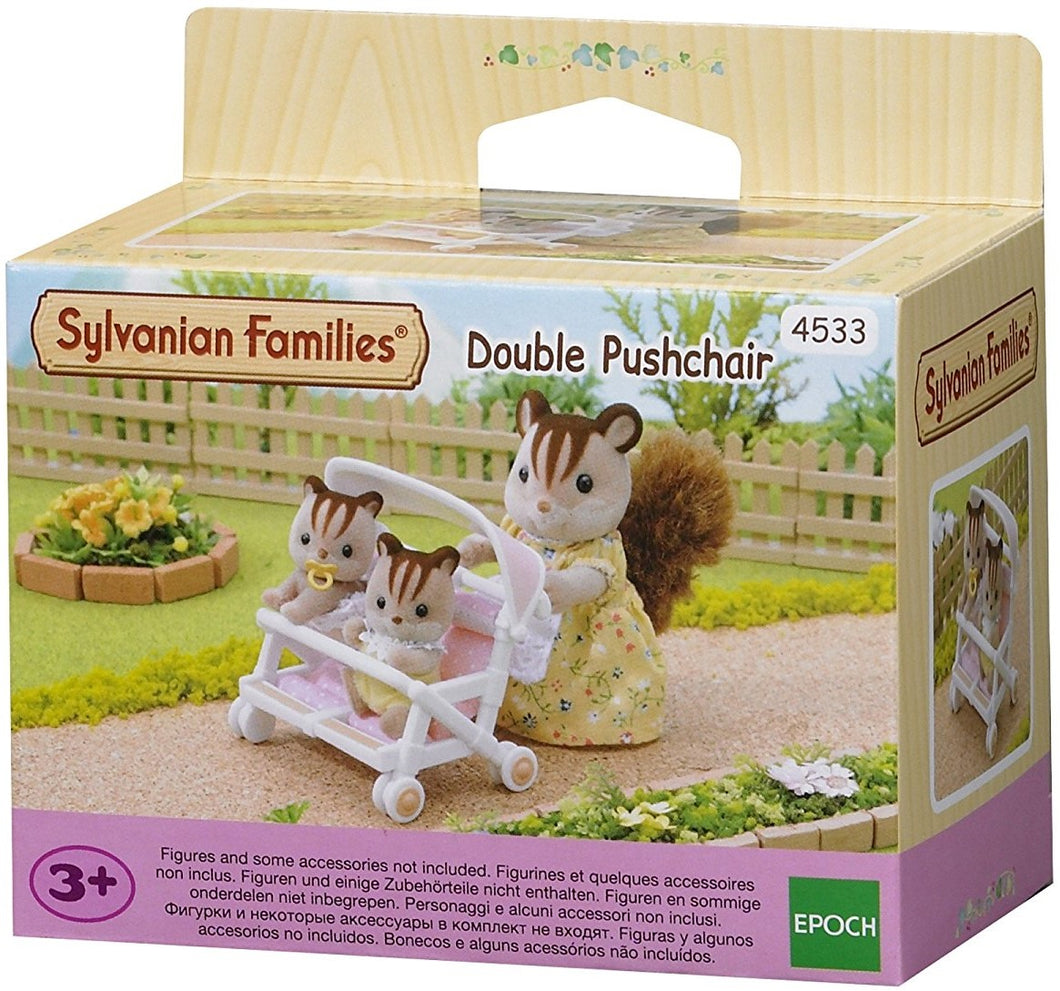 Sylvanian Families - dubbele buggy tweeling - 4533