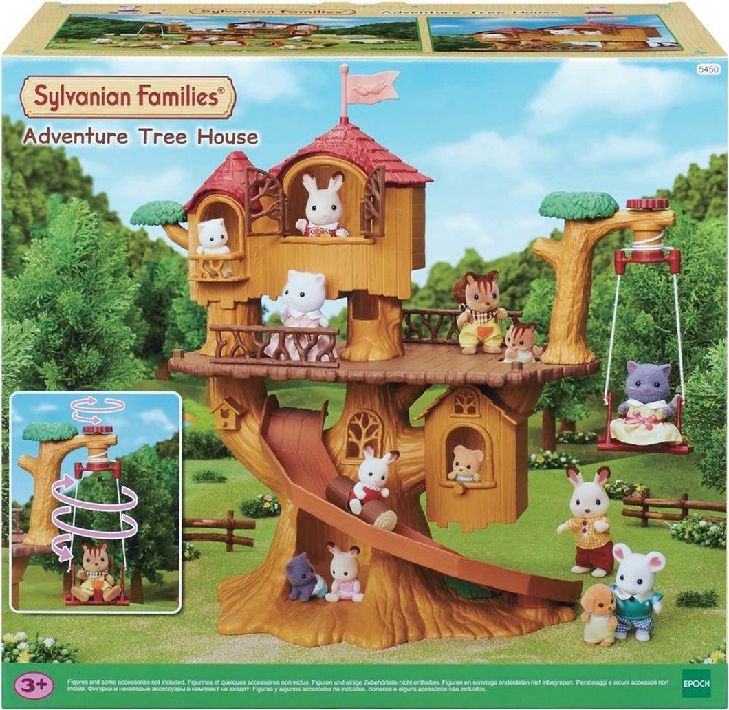 Sylvanian Families - Adventure Tree House, Avonturen Boomhut - 5450