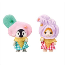 Afbeelding in Gallery-weergave laden, Sylvanian Families - Baby Duo Ice Cream Sundaes - 5685 Limited edition
