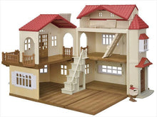 Afbeelding in Gallery-weergave laden, Sylvanian Families 5708 - Red roof country home + secret playroom
