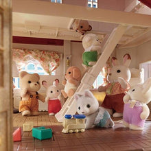 Afbeelding in Gallery-weergave laden, Sylvanian Families 5708 - Red roof country home + secret playroom
