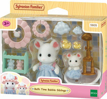 Afbeelding in Gallery-weergave laden, Sylvanian Families 5805 - Bath time bubble siblings
