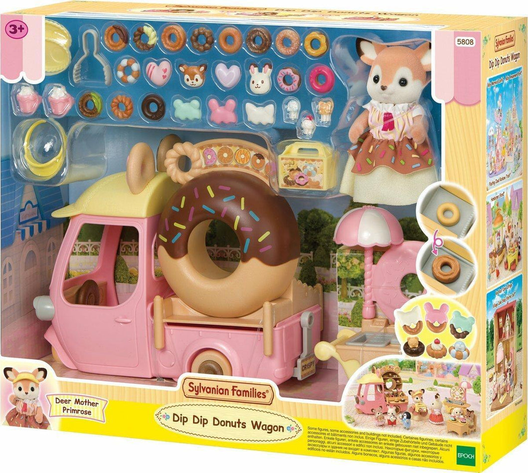 Sylvanian Families 5808 - Dip Dip Donuts wagon