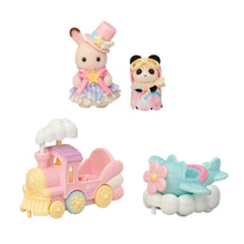 Afbeelding in Gallery-weergave laden, Sylvanian Families Amusement Park ride set - Plane &amp; Train - 5819
