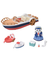Afbeelding in Gallery-weergave laden, Sylvanian Families Plezierboot met zeehond - 5864
