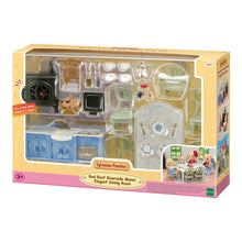 Afbeelding in Gallery-weergave laden, Sylvanian Families Red Roof Riverside Manor elegante eetkamer meubelset - 5867
