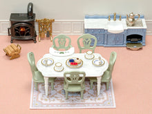 Afbeelding in Gallery-weergave laden, Sylvanian Families Red Roof Riverside Manor elegante eetkamer meubelset - 5867
