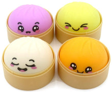 Afbeelding in Gallery-weergave laden, Squishy Bun Dumplings - Rainbow Mysterie - 5,5 cm
