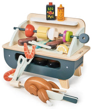 Afbeelding in Gallery-weergave laden, Tender Leaf Toys houten Barbecue set BBQ
