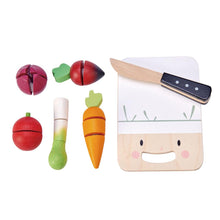 Afbeelding in Gallery-weergave laden, Tender Leaf Toys houten snijplank Mini Chef
