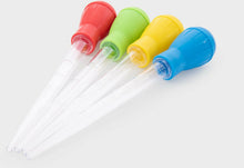 Afbeelding in Gallery-weergave laden, Tickit Jumbo Meetpipetten - set 4 stuks (rood, geel, blauw, groen) / 73131
