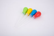 Afbeelding in Gallery-weergave laden, Tickit Jumbo Meetpipetten - set 4 stuks (rood, geel, blauw, groen) / 73131
