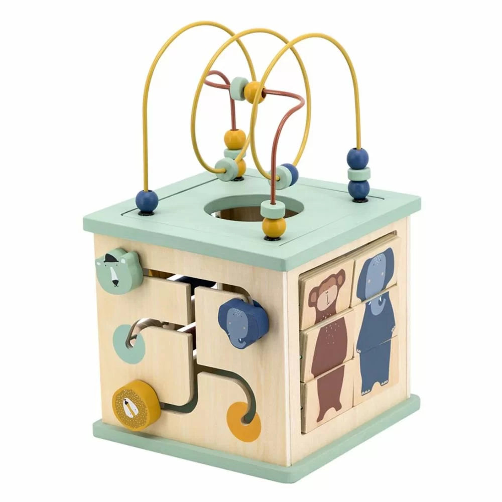 Trixie 5 in 1 houten activiteitenkubus 36-828