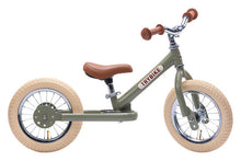 Afbeelding in Gallery-weergave laden, Trybike Steel loopfiets 2 in 1 Vintage Groen
