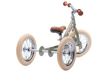 Afbeelding in Gallery-weergave laden, Trybike Steel loopfiets 2 in 1 Vintage Groen
