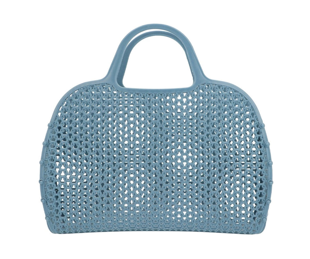 Tutete Monnëka  Retro Vintage Tas - Blauw