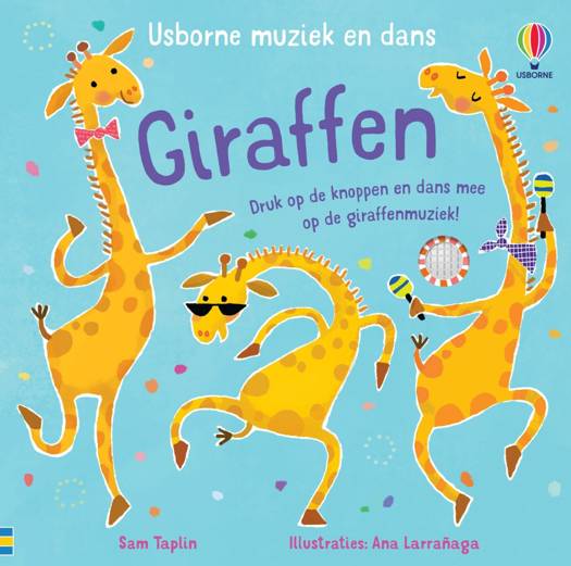 Usborne boek muziek en dans - Giraffen