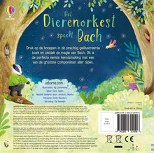 Afbeelding in Gallery-weergave laden, Usborne muziekboek - Het dierenorkest speelt Bach
