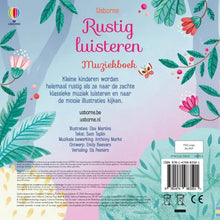 Afbeelding in Gallery-weergave laden, Ize Derwael 🩷 Usborne muziekboek - Rustig luisteren
