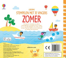 Afbeelding in Gallery-weergave laden, Usborne stempelen met je vingers - Zomer
