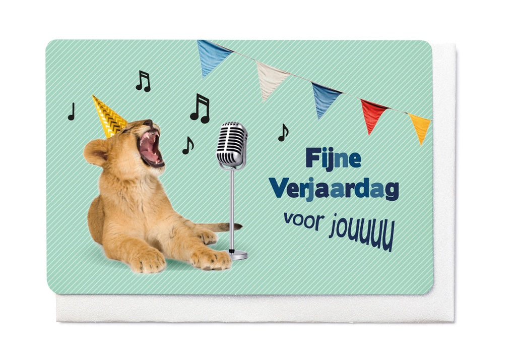 Enfant Terrible wenskaart FIJNE VERJAARDAG VOOR JOUUUU - V1752