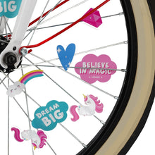 Afbeelding in Gallery-weergave laden, Legami Pimp your bike -  Set van 30 fietsspaakdecoraties - Eenhoorn
