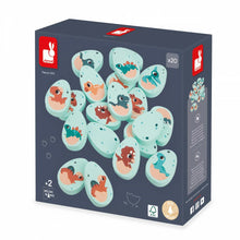 Afbeelding in Gallery-weergave laden, Janod houten Dino memory spel - J05826
