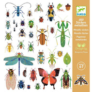 Djeco Metallic stickers Microkosmos set 160 stuks - DJ09282
