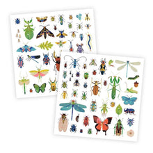Afbeelding in Gallery-weergave laden, Djeco Metallic stickers Microkosmos set 160 stuks - DJ09282
