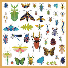 Afbeelding in Gallery-weergave laden, Djeco Metallic stickers Microkosmos set 160 stuks - DJ09282
