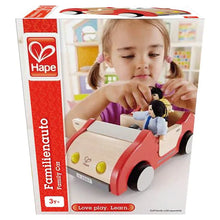 Afbeelding in Gallery-weergave laden, Hape Toys houten poppenhuis familie auto - E3475
