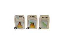 Afbeelding in Gallery-weergave laden, Groeiende dinosaurus in vulkaan
